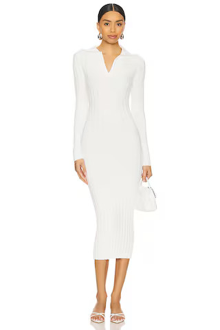 Lovers and Friends Anikia Midi Dress in White from Revolve.com | Revolve Clothing (Global)