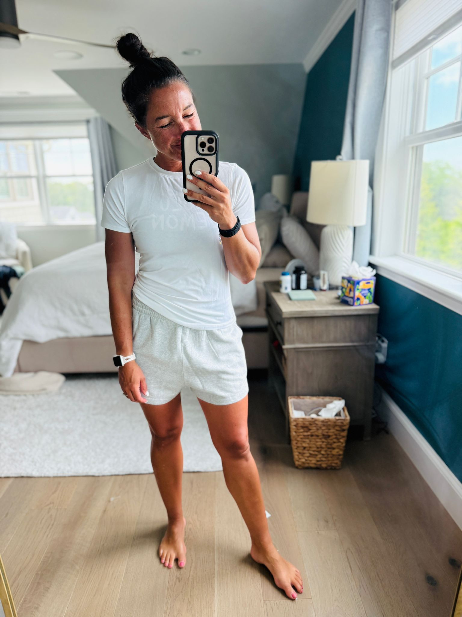 Living in this Crew Neck and Mini Sweat Shorts from Nordstrom lately, and now they’re part of the Anniversary Sale. Comfy, cute, and made for laid-back days 🛍️☁️🩷

Crew Neck top, mini sweat shorts, Nordstrom outfit, Nordstrom Anniversary Sale, comfy loungewear, casual set, everyday fashion, summer outfit, chill day look, women’s style essentials 

 #LTKSeasonal #LTKActive #LTKSaleAlert