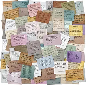 120 Pieces Retro Bible Verse Stickers (2 Pieces of Each), Inspirational Christian Vintage Journal... | Amazon (US)