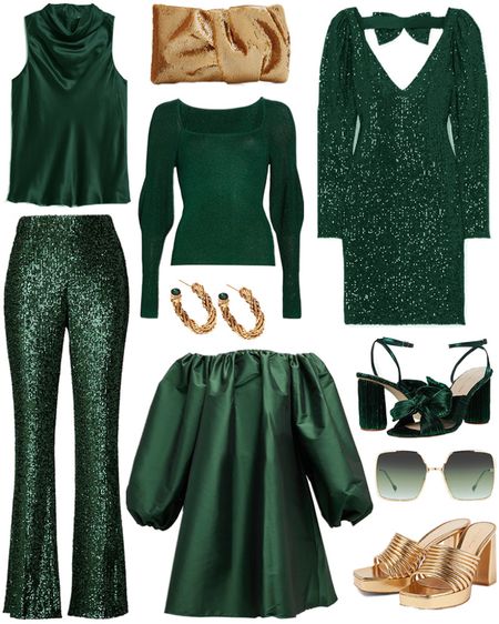 Can’t get enough green & gold this holiday season 🍾✨

#tssedited #thestylescribe #sequin #christmas #bernadette #party 

#LTKHoliday #LTKSeasonal
