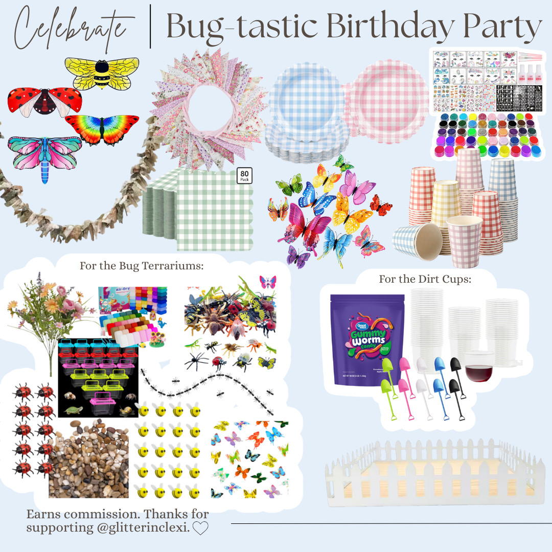 Bug birthday party 

 