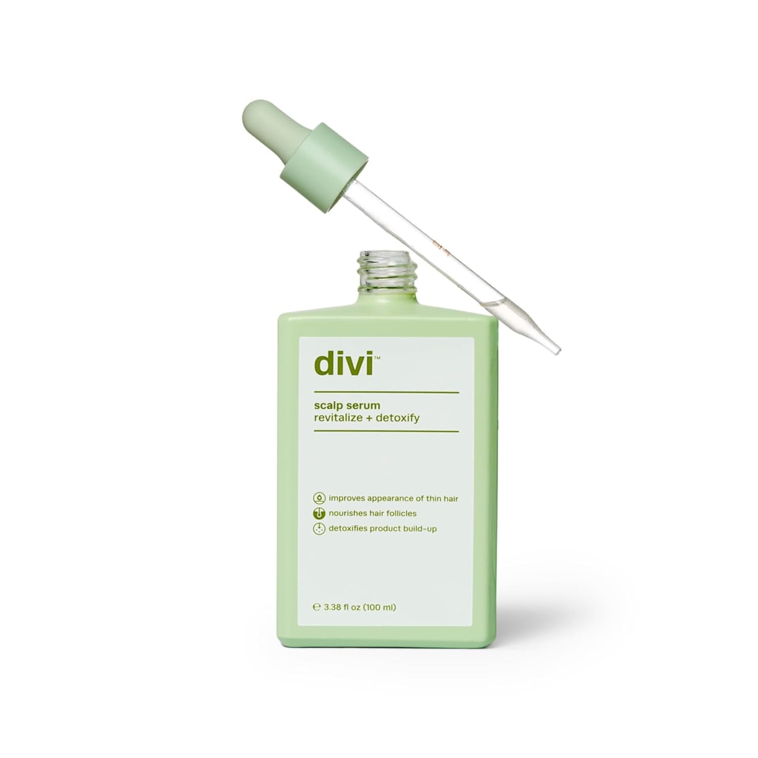 Divi Scalp Serum for Thinning Hair Clinically Tested, Non-Greasy Formula with Amino Acids, Caffei... | Amazon (US)