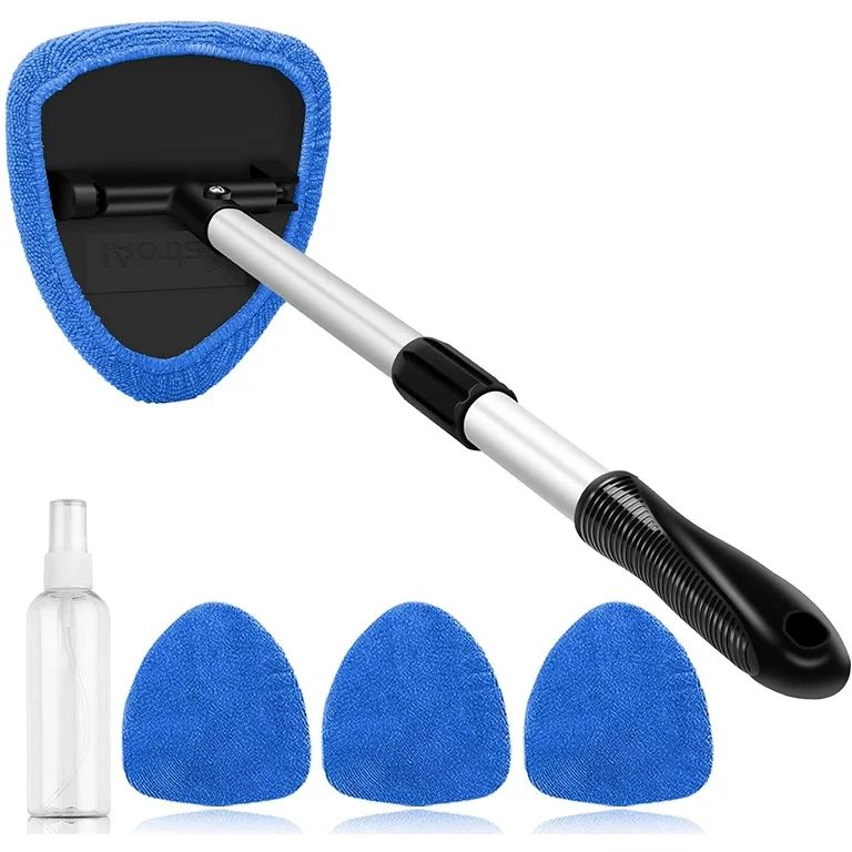 AstroAI, Car Window Cleaner, Microfiber Car Windshield Cleaning Tool with Extendable Handle and W... | Walmart (US)