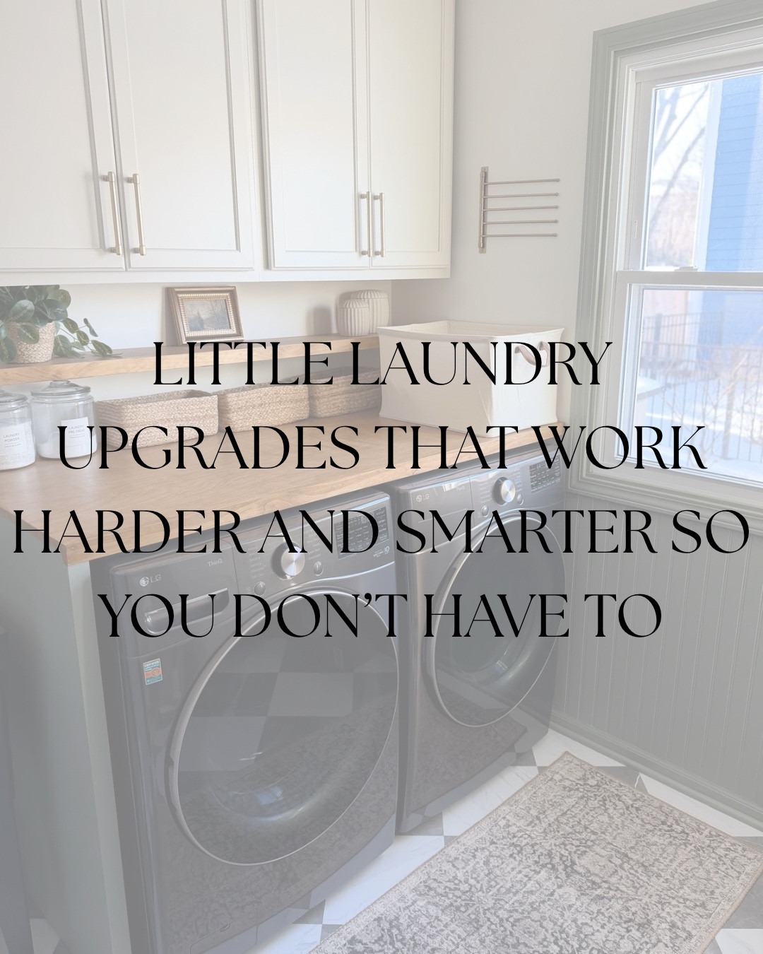 ✨LITTLE LAUNDRY UPGRADES THAT WORK HARDER AND SMARTER SO YOU DON’T HAVE TO✨

If you have kids you know how laundry can be a bit of a doozy (and also take over your life 🙃) These are some finds that I think help make this every day chore a little easier!

Comment SHOP for links! 🔗 
.
.
.
.
.
#laundry #laundryroom #laundryhack #laundryessentials #momhacks

#LTKHome #LTKmomlife #LTKKids