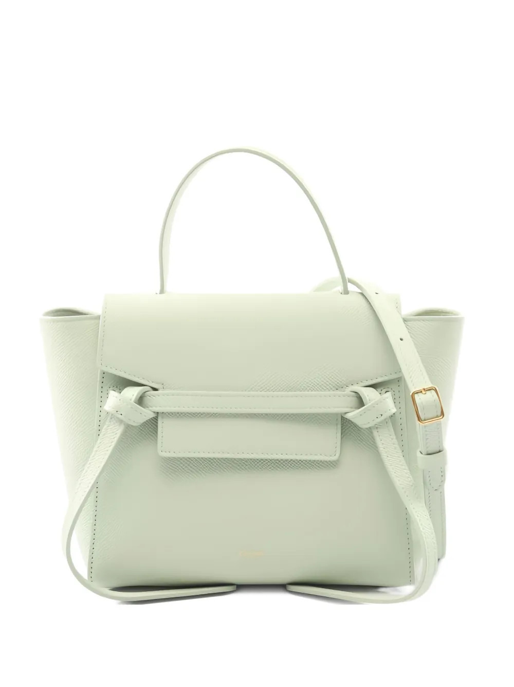 Celine Pre-Owned 2010s Nano leather tote bag - Green | Farfetch Global