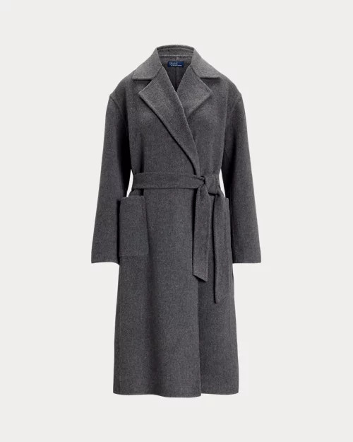 Beidseitiger Wollmantel mit Bindegürtel | Ralph Lauren (DE & AT)