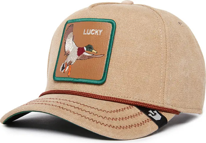 Goorin Bros. Lucky Duck Embroidered Patch Baseball Cap | Nordstrom | Nordstrom