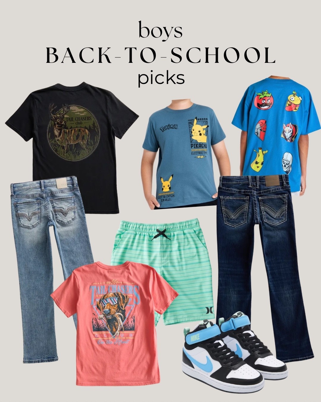 Back-to-school shopping for boys made easy 🙌🏻 I rounded up some cute everyday picks they’ll actually want to wear, from graphic tees and jeans to comfy shorts and fresh sneakers. Perfect for school days, weekends, and everything in between. 🎒💙

Shop all Cam’s back-to-school picks here!

#LTKKids #LTKBackToSchool #BoysBackToSchool #BoysOutfits #KidsFashion #BackToSchoolOutfits

#LTKmomlife #LTKSaleAlert #LTKKids