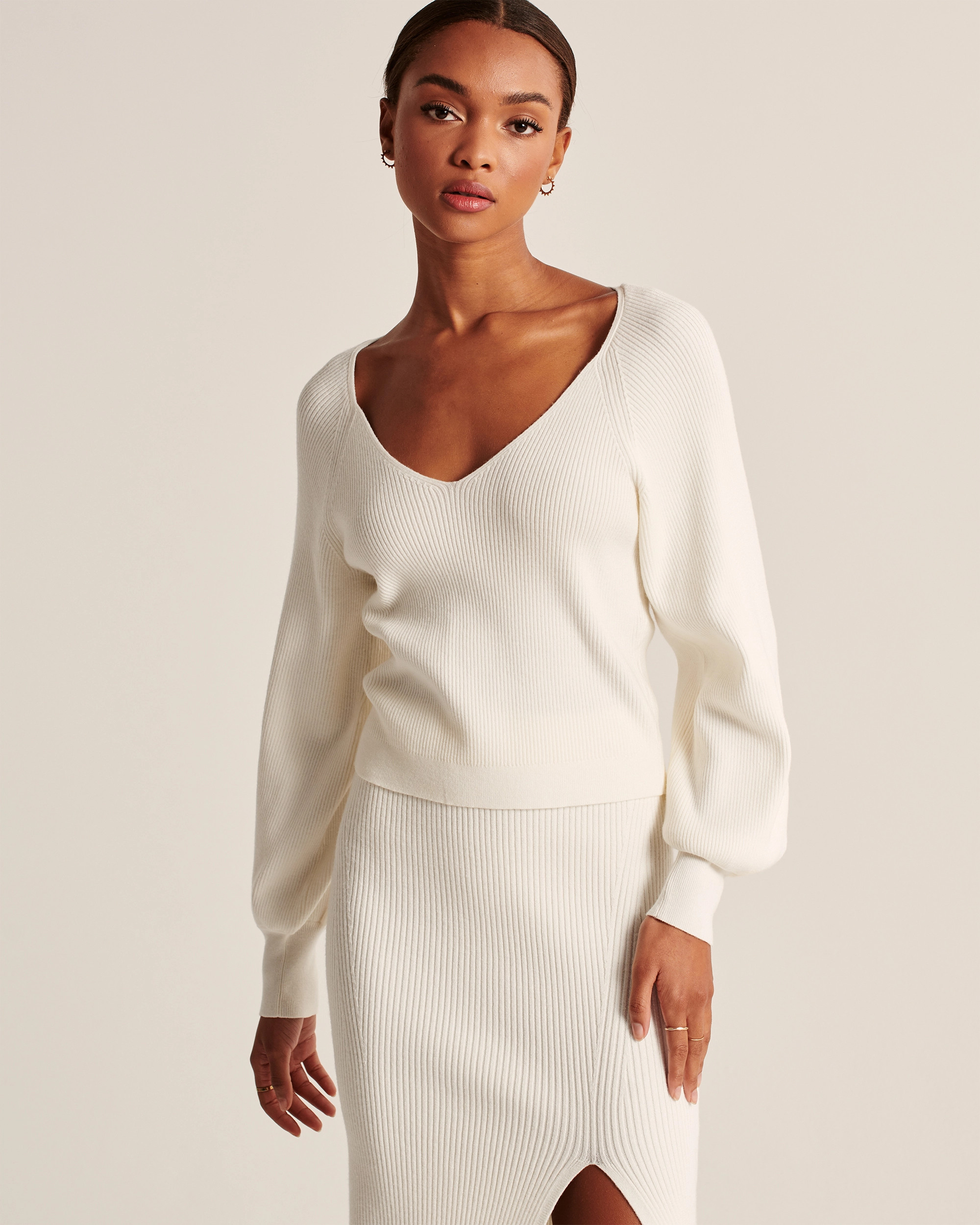 Puff Sleeve Sweater | Abercrombie & Fitch (US)