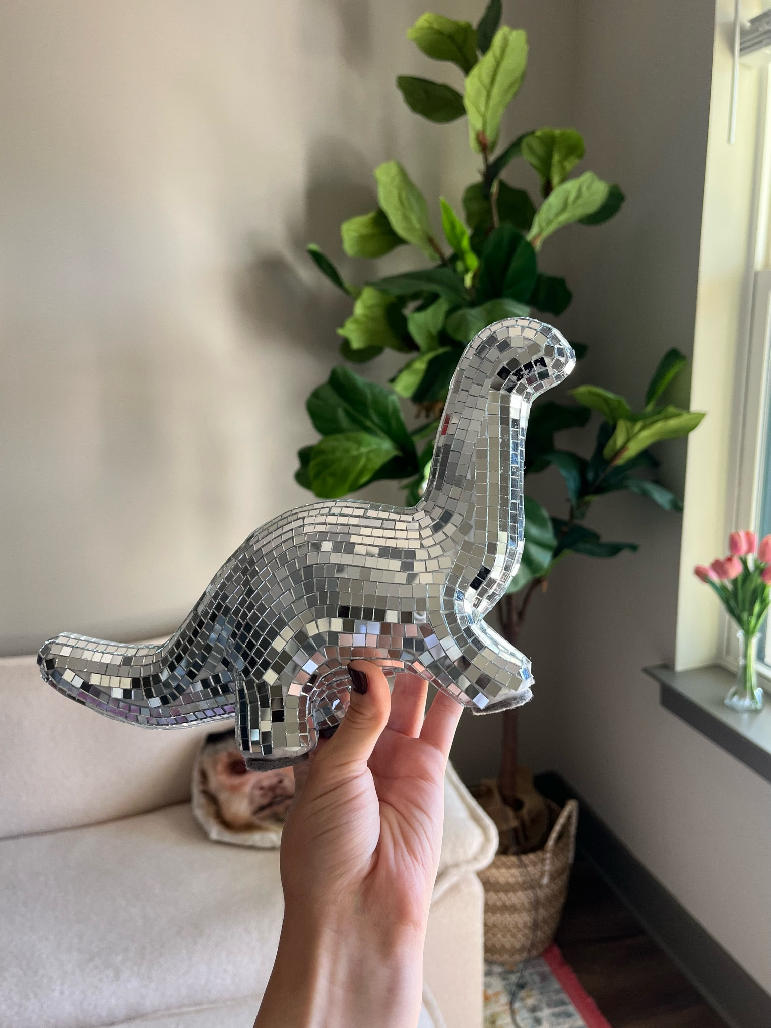 my disco ball dinosaur 🪩🦕

#LTKfindsunder100 #LTKfindsunder50 #LTKhome