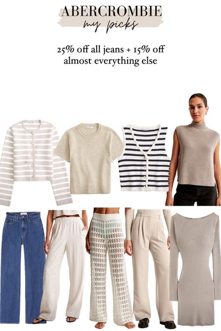 Abercrombie sale - 25% off all jeans + 15% off almost everything else - Code DENIMAF 