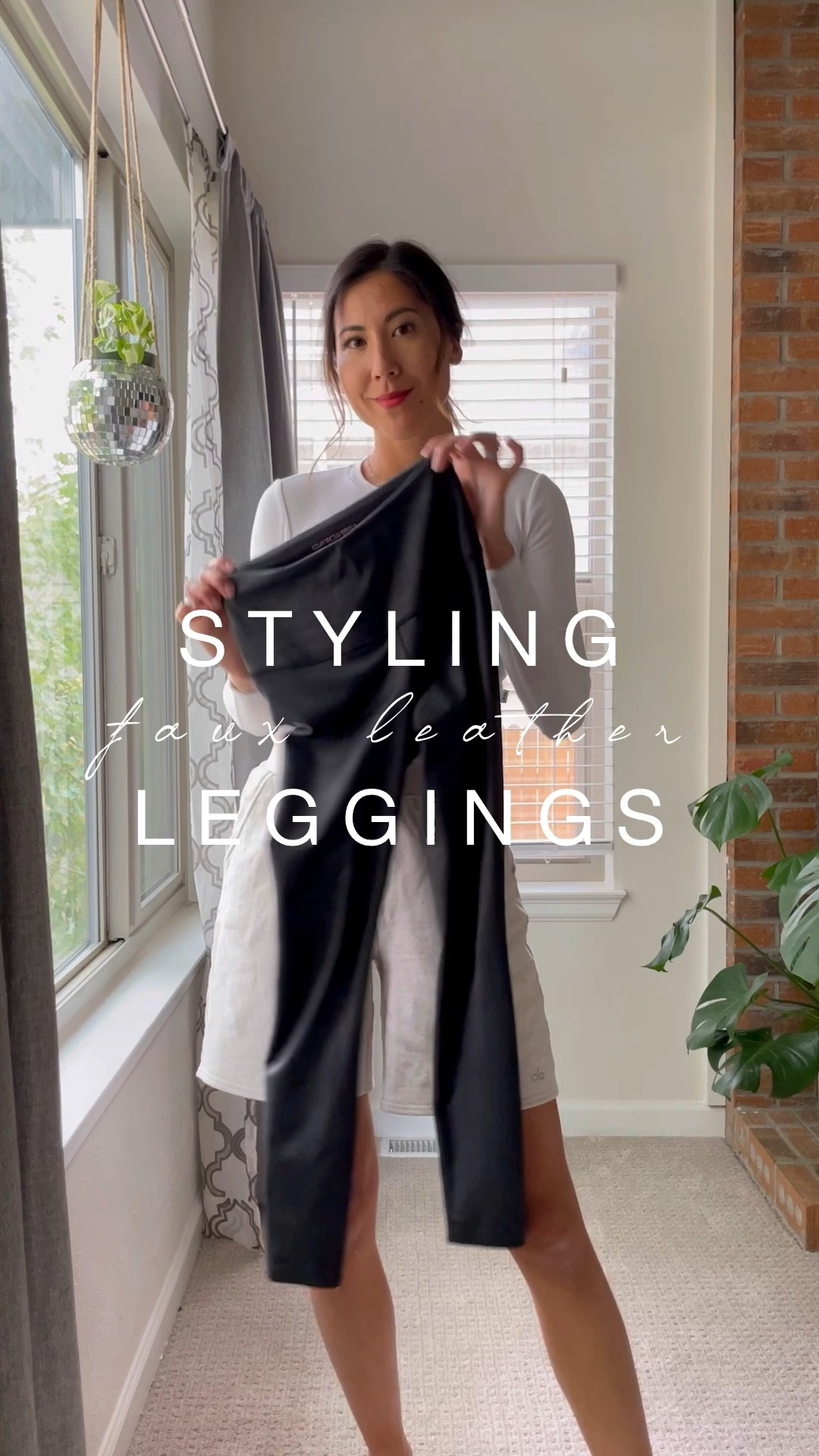 Black faux leather leggings are THE most versatile piece of activewear you can have in your Fall wardrobe! They are super easy to dress up or down and come in a variety of sheens to match your style. These ones are from Calia but I also love the leggings from Koral and Spanx! 

#LTKSeasonal #LTKfit #LTKstyletip