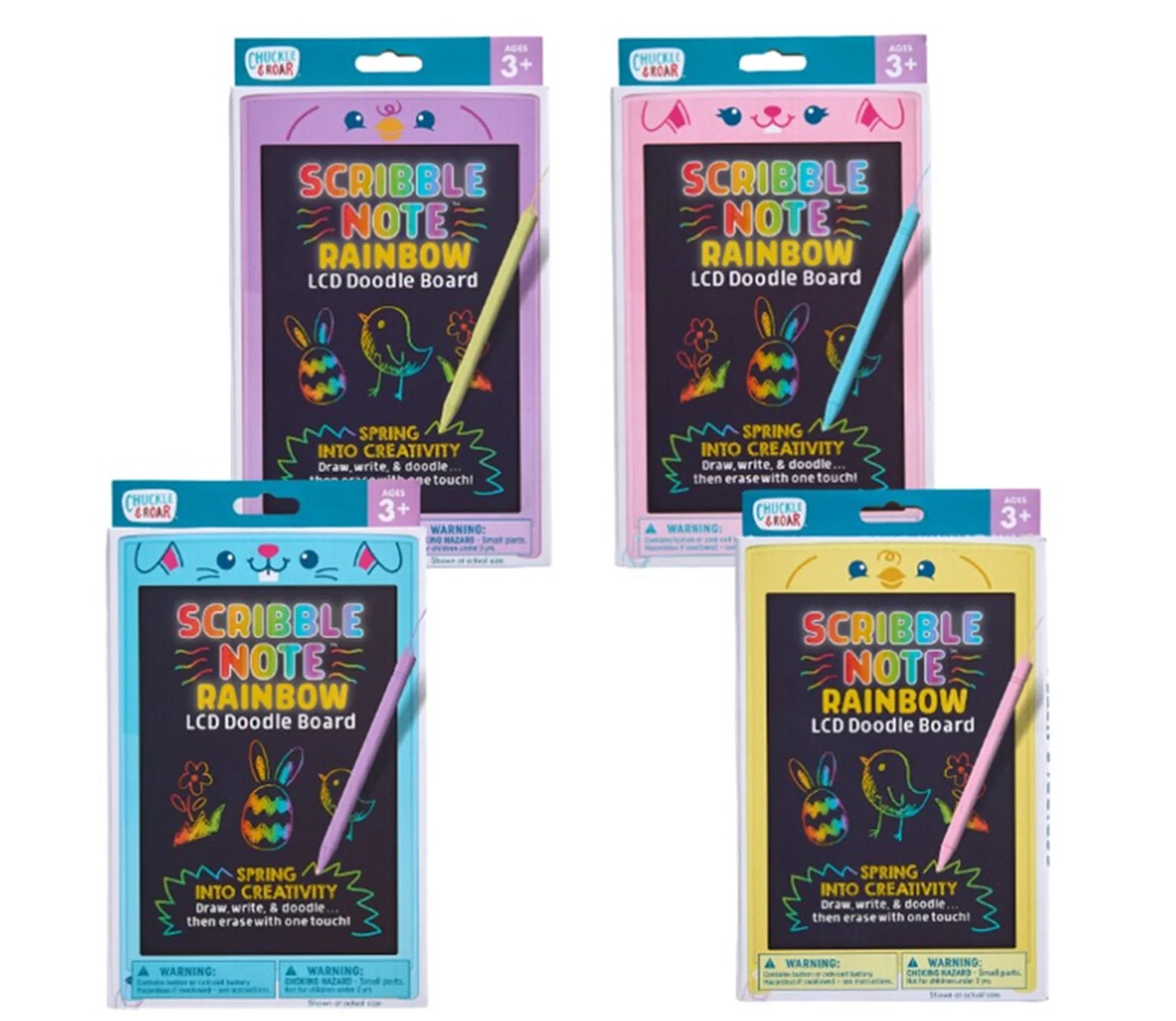 Chuckle & Roar LCD Doodle Board Easter Assortment for Children Ages 3+ by Buffalo Games | Walmart (US)