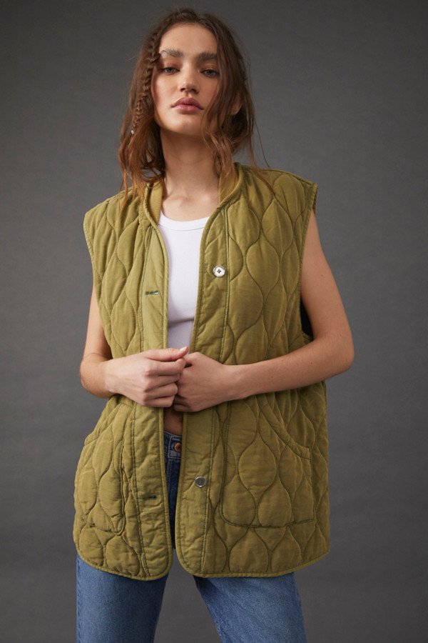 Billy Quilted Vest | Nuuly