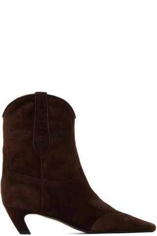 Brown Dallas Boots | SSENSE