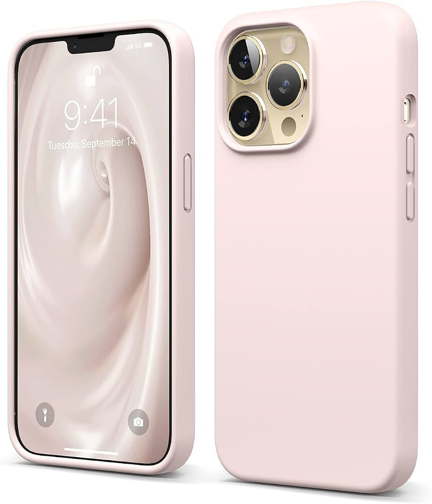 elago Liquid Silicone Case Compatible with iPhone 13 Pro Case (6.1"), Premium Silicone, Full Body... | Amazon (US)