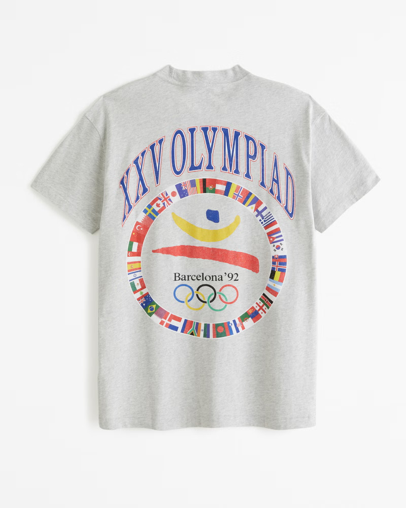 Women's Olympics Graphic Tee | Women's Tops | Abercrombie.com | Abercrombie & Fitch (US)