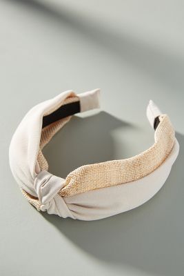 Raffia Twist Headband | Anthropologie (US)