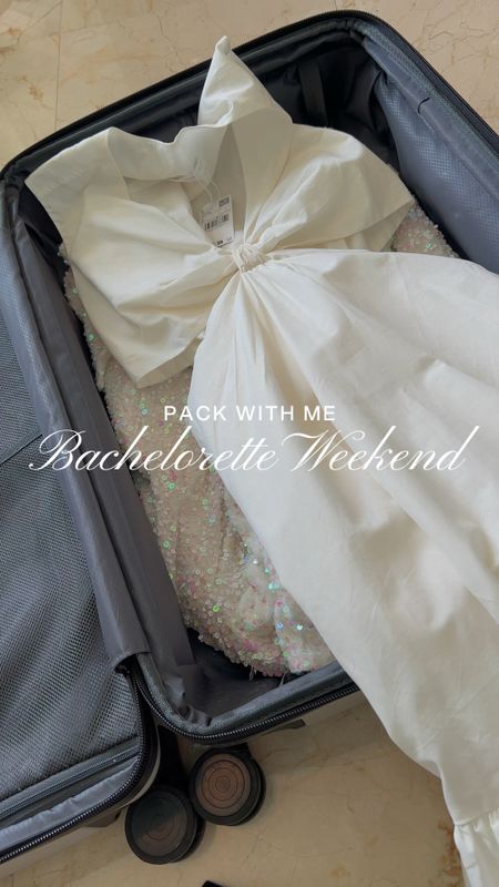 what I packed for my bach weekend in west palm beach, florida 👰🏼‍♀️👙🌴🎉🩷

#bachelorette #bachtrip #2023bride #bridetobe #packwithme #styleinspo #bridalstyle #bacheloretteoutfits #vacationoutfits #weddingtok 

#LTKstyletip #LTKwedding #LTKunder100