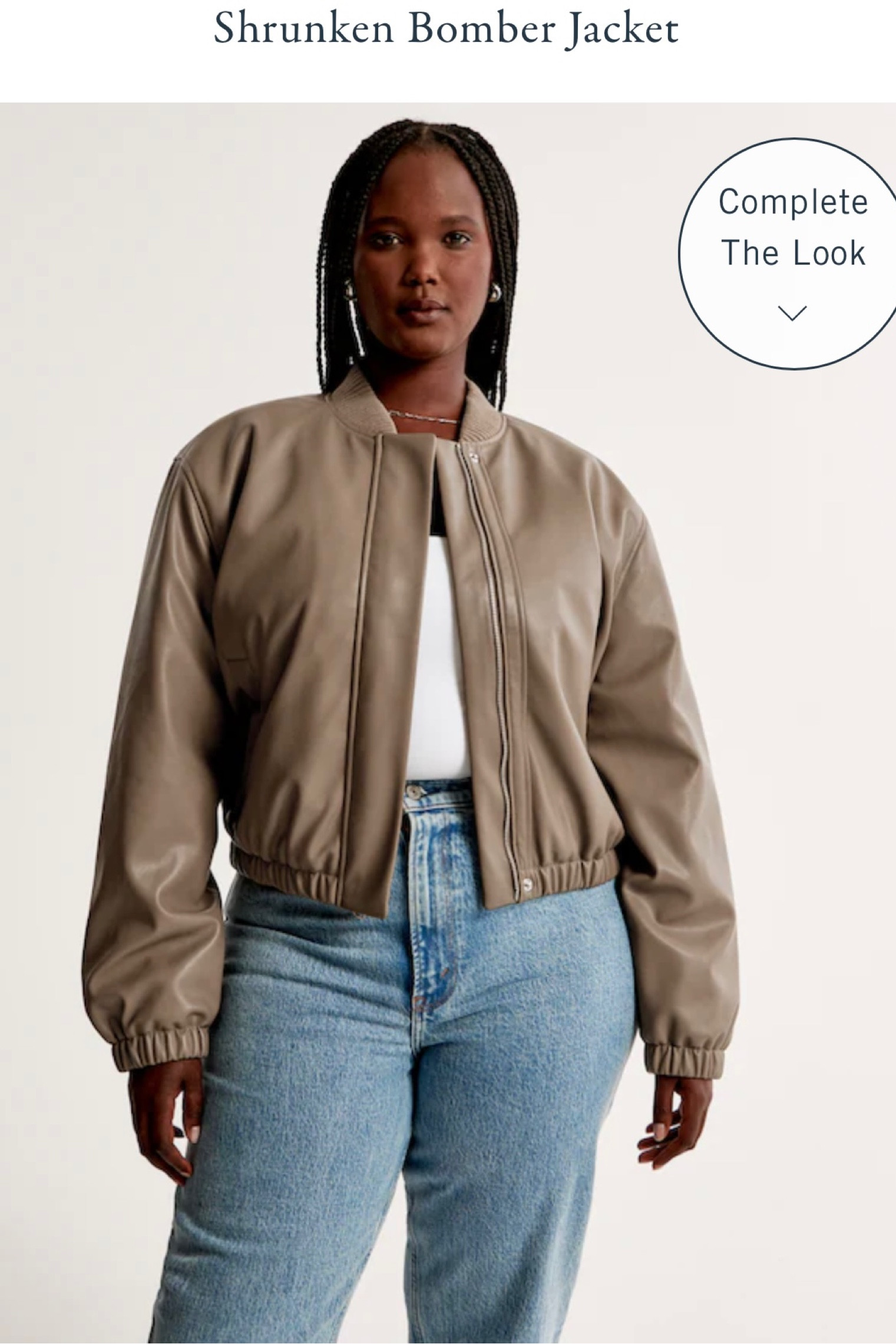 Love this faux leather bomber!!

Fall LTK sale, faux leather bomber, neutral bomber, Abercrombie 

#LTKSale #LTKstyletip #LTKsalealert