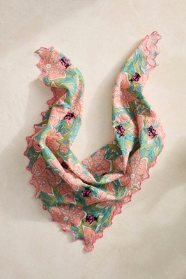 Garden Friends Embroidered Bandana | Terrain