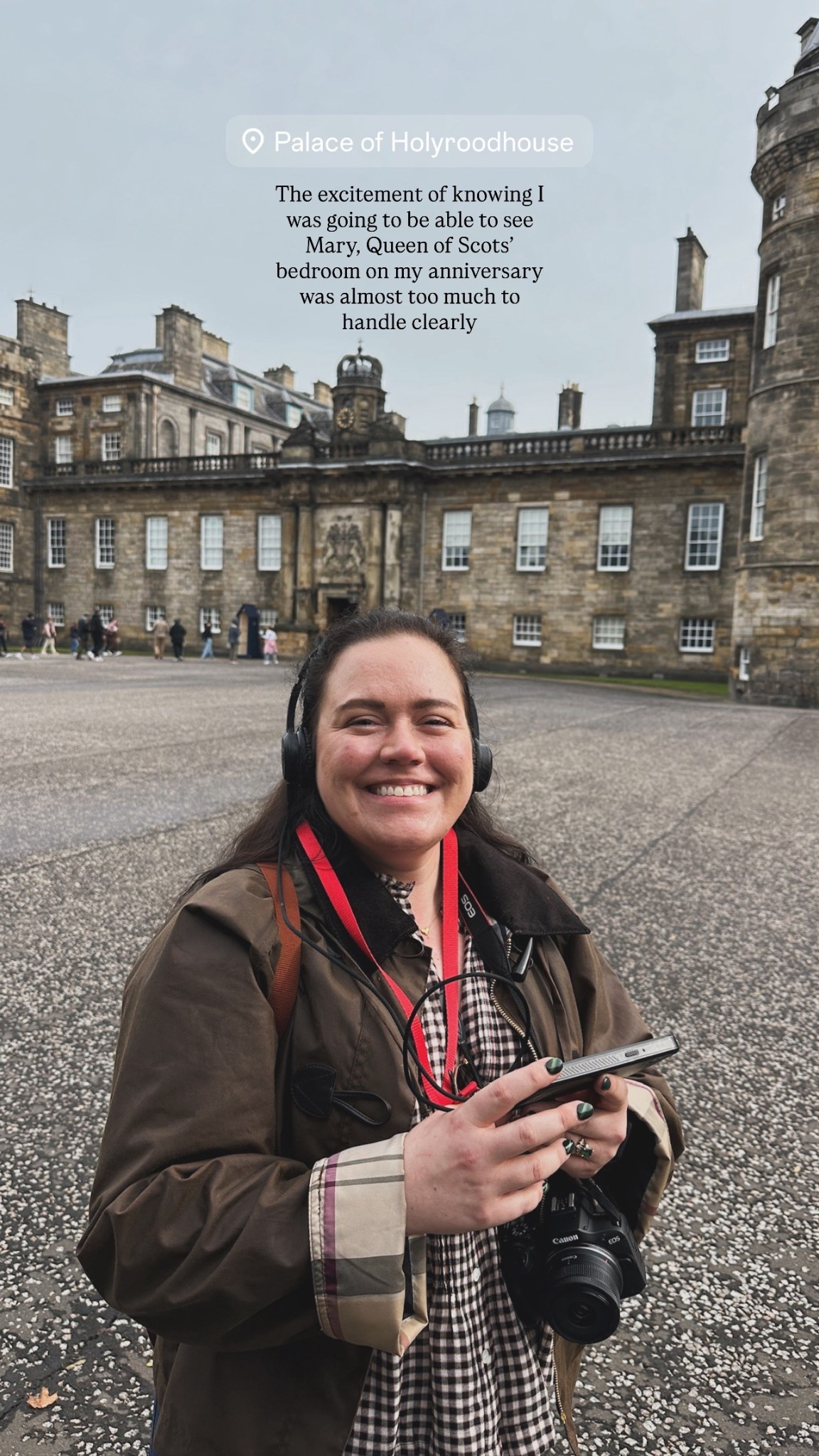 My Scotland touring uniform ✨ petite friendly jeans that i wore over and over again, a great top that wears like a tee but is elevated like a blouse, my new water resistant barn jacket, and my handy little waterproof backpack. Plus the camera I highly recommend if you want an handy point and shoot digital canera to travel with! 

#LTKSeasonal #LTKTravel #LTKPetite