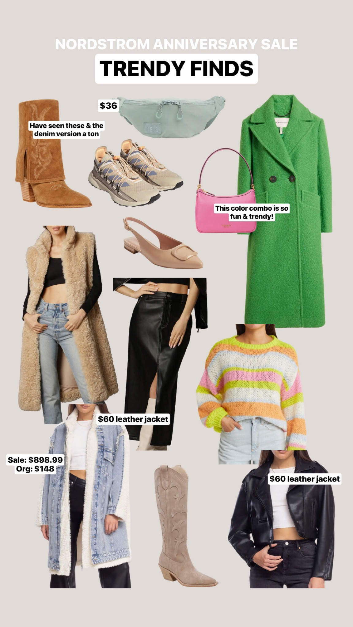 If you’re looking for some unique finds on sale we rounded up some trendy finds that would be great statement pieces to add to your current or fall wardrobe!

#LTKsalealert #LTKstyletip #LTKxNSale