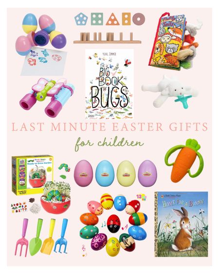 Last minute Easter basket gift ideas for children of all ages!
More on DoSayGive.com 

#LTKSeasonal #LTKunder100 #LTKGiftGuide