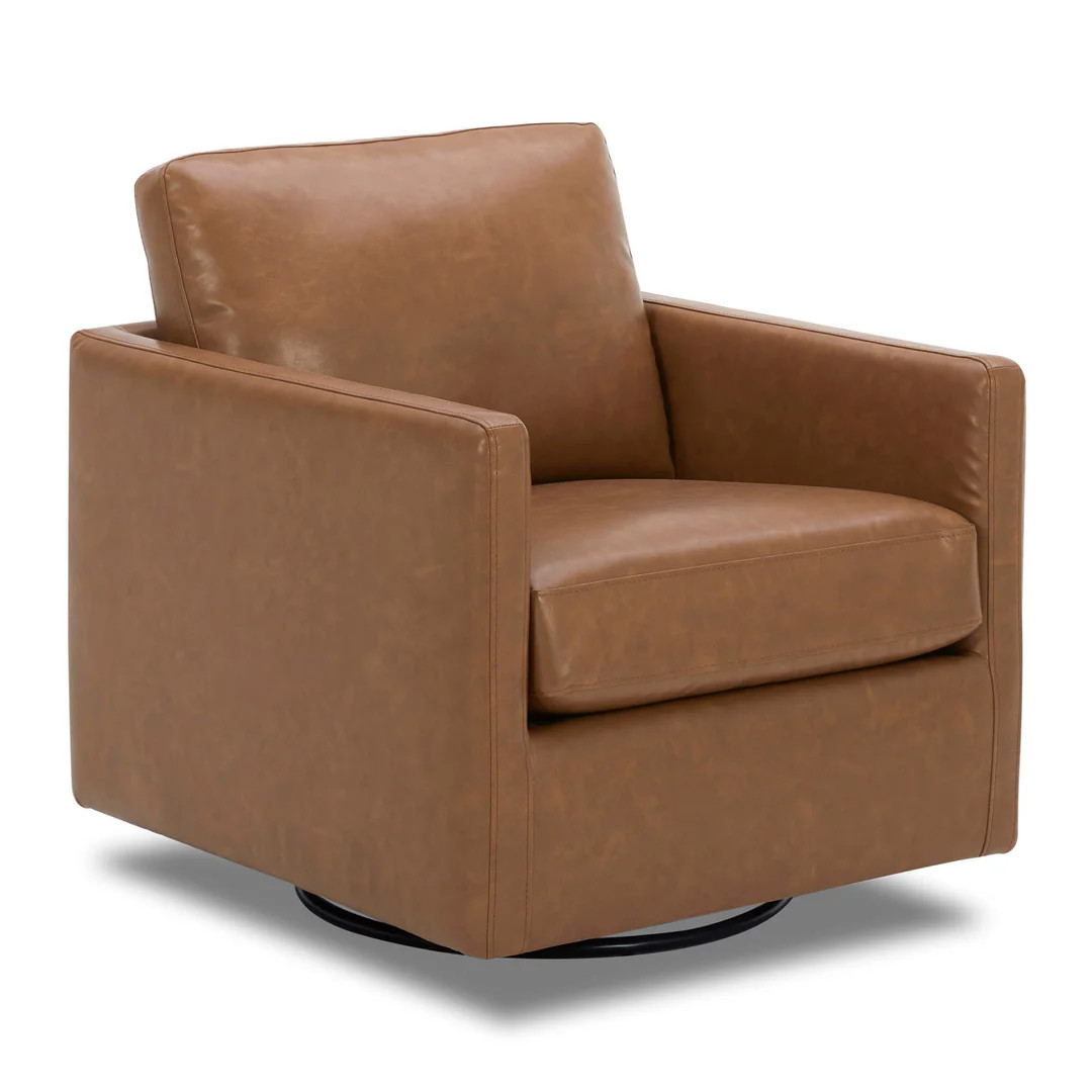 CHITA®️ Emma Contemporary Swivel Armchair Accent Chair - chitaliving.com | Chita