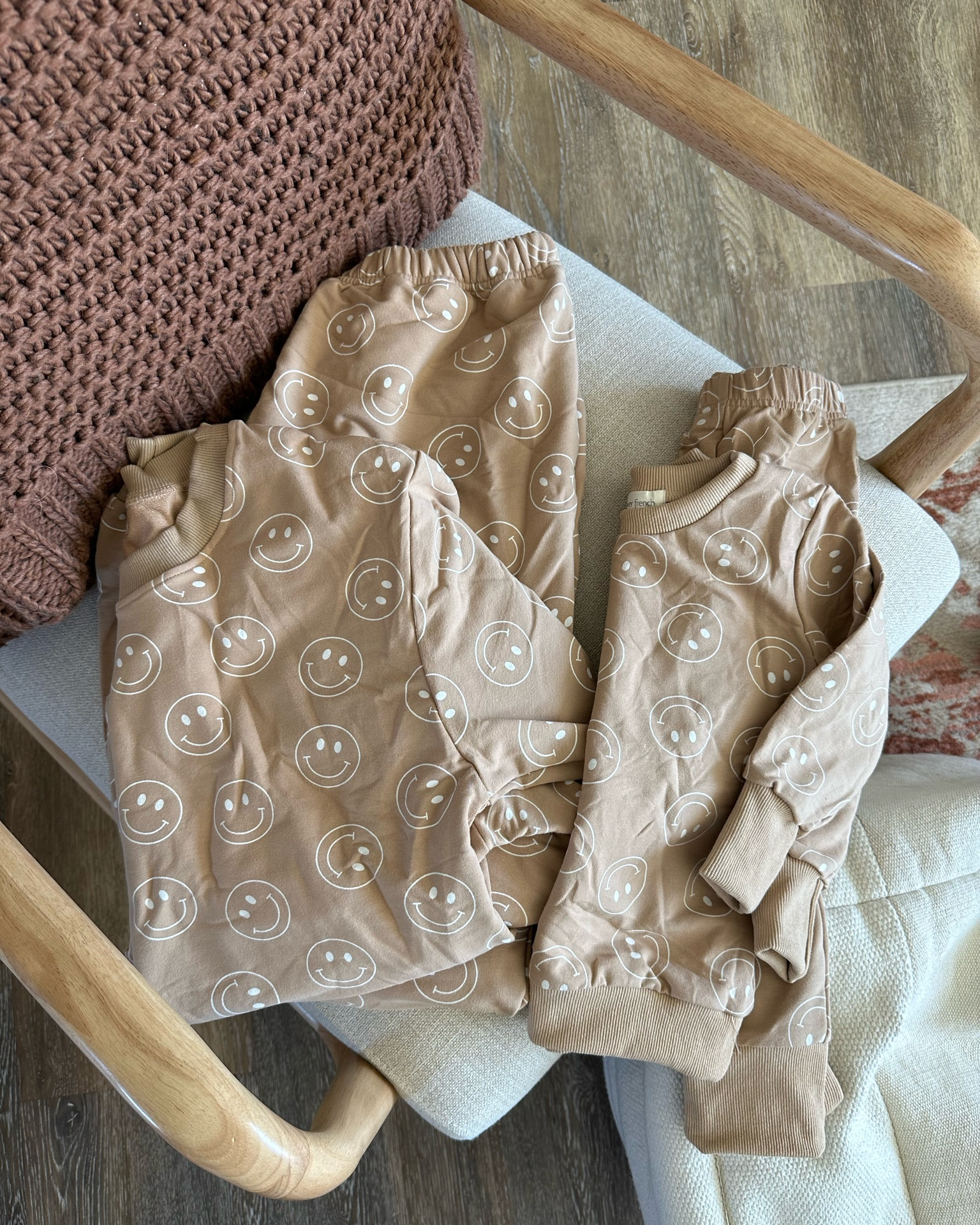 Mama & me smiling sets / the freaking cutest loungewear!!! Love these so much 🤎

Mommy and me, matching, matching with my mini, mama, forever French baby, baby boutique 

#LTKkids