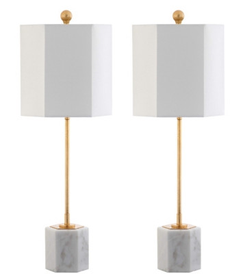 Safavieh Marble Table Lamp (Set of 2) | Ashley