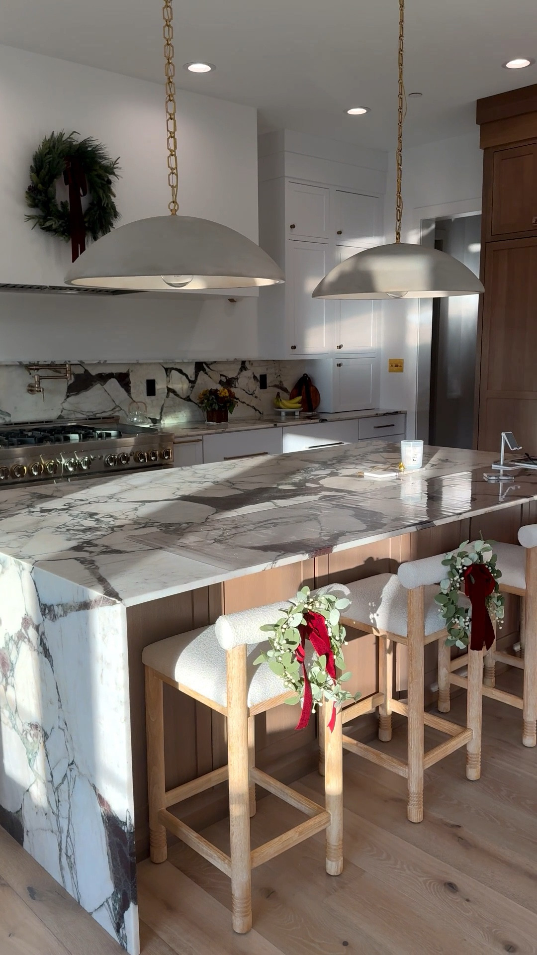 Sprinkle of holiday decorations in the kitchen 

#LTKvlog #LTKHome #LTKHoliday