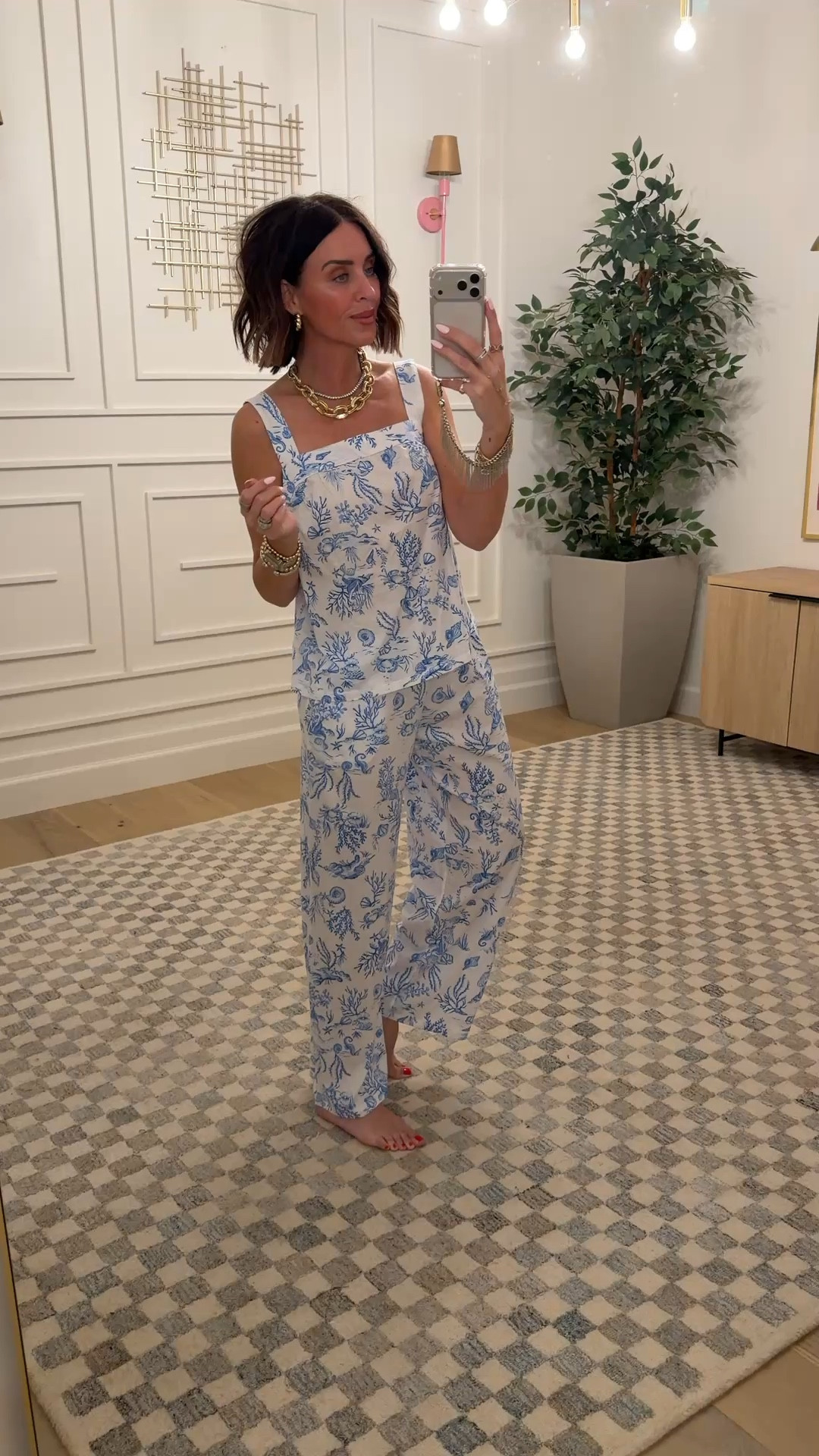 Wide strap cotton pajama set - size M



#LTKTravel #LTKmorningroutine #LTKSeasonal