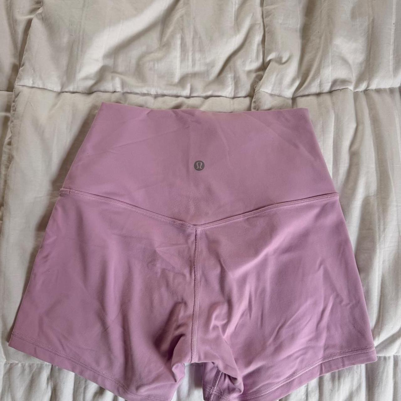 Lululemon Women's Shorts - Pink/Purple | Depop US