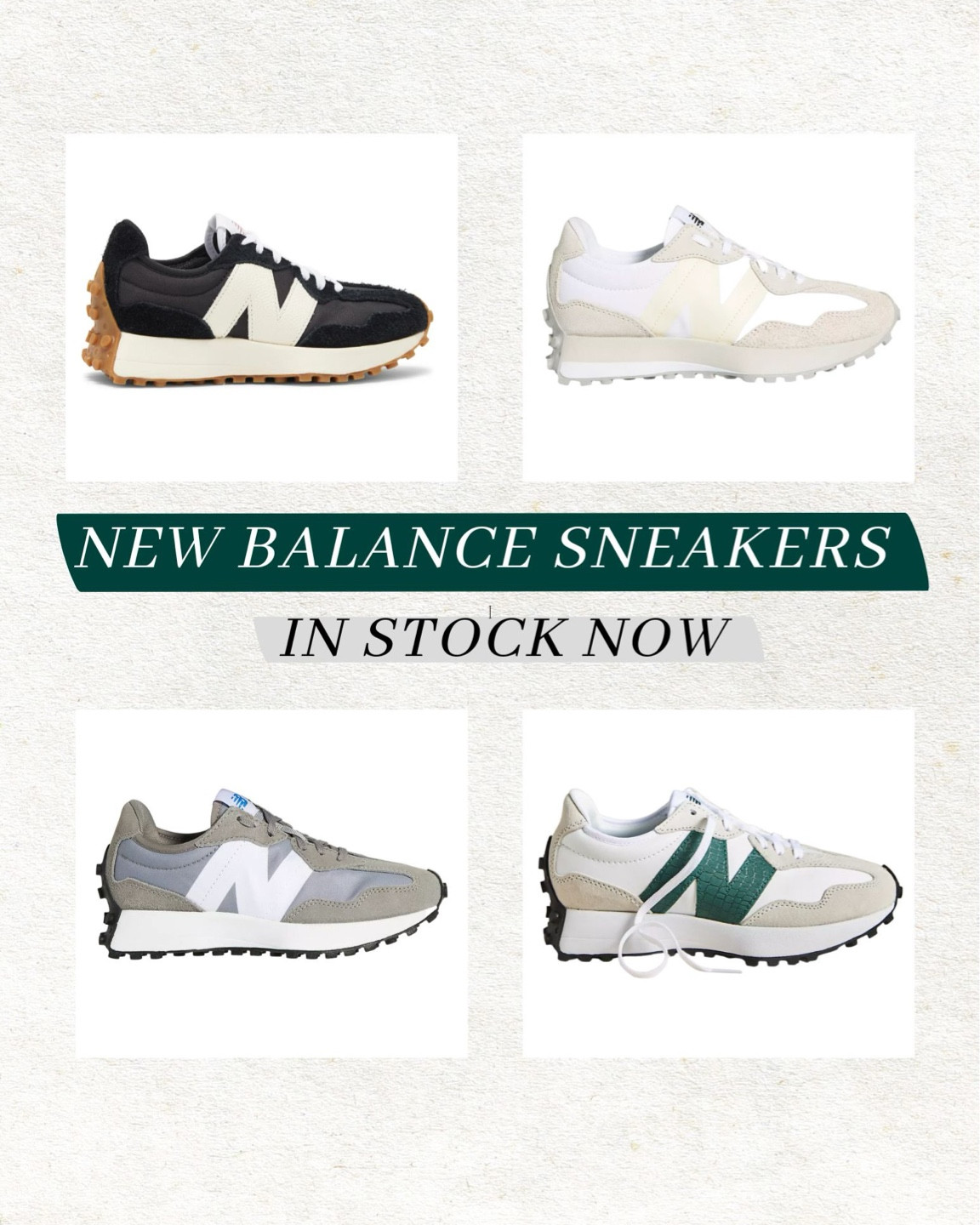 New Balance sneakers in stock now!  Hurry & order - these sell fast! 

Women’s sneakers; mom sneakers; new balance sneakers; mom style; athleisure style 

#LTKshoecrush #LTKstyletip #LTKunder100
