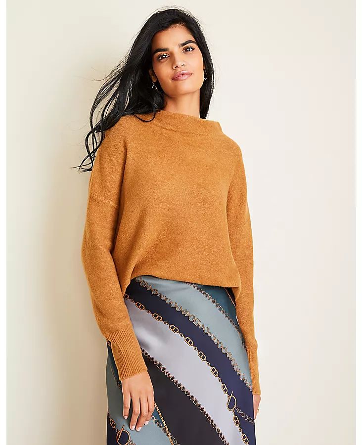 Cozy Mock Neck Sweater | Ann Taylor | Ann Taylor (US)