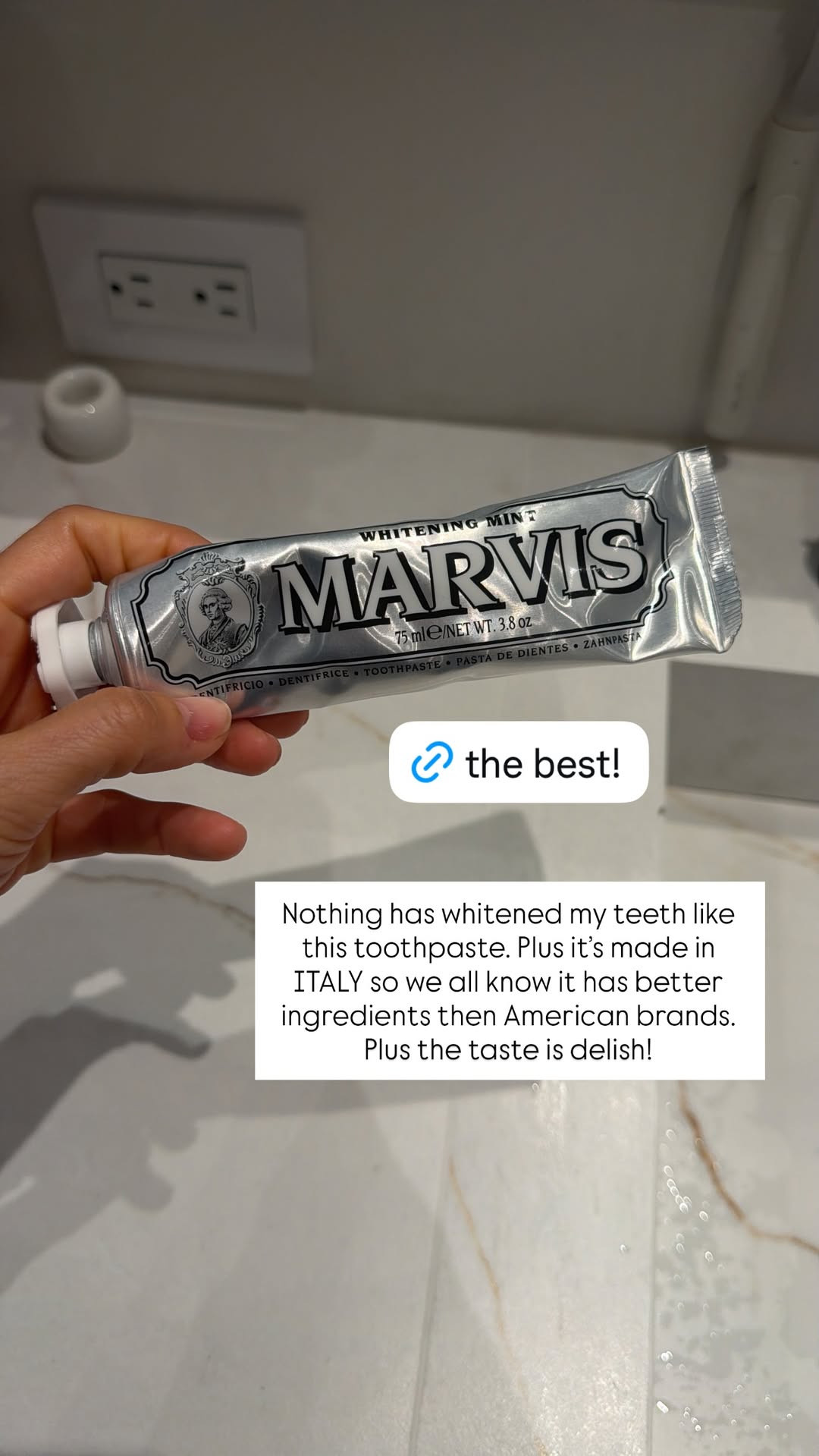 Nothing has whitened my teeth like this toothpaste 

 #LTKgrwm #LTKootd #LTKBeauty