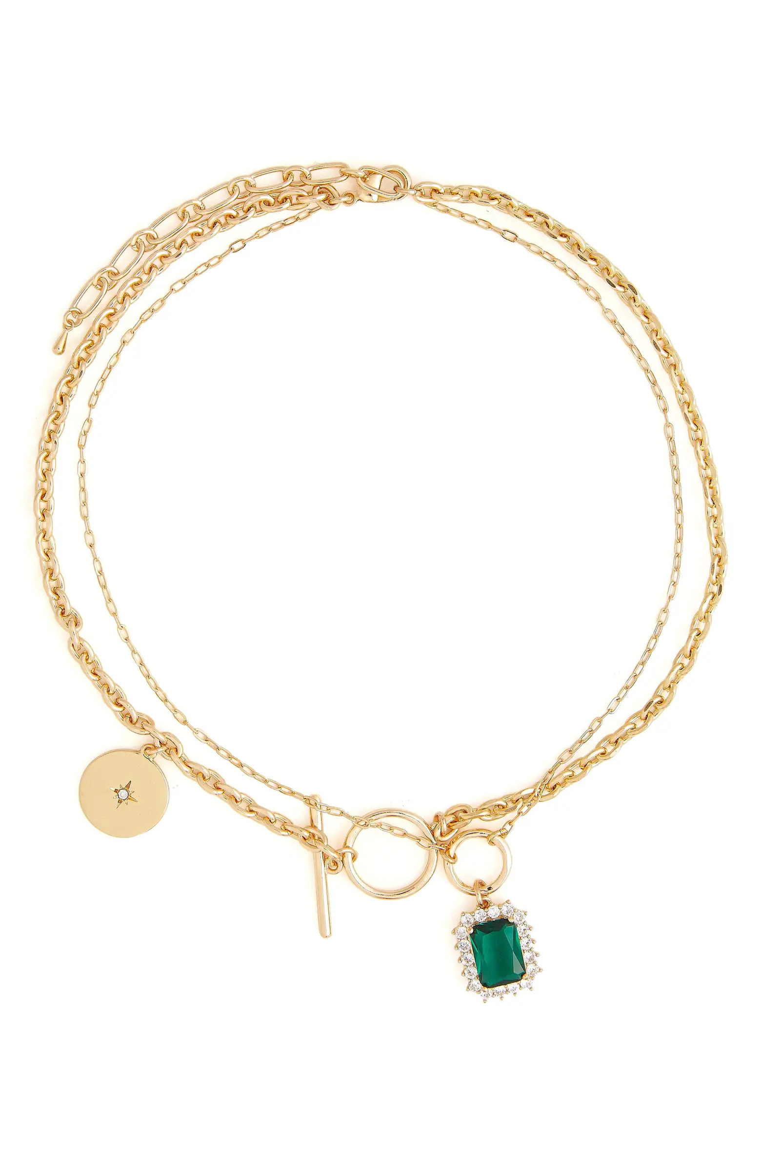 Tommy Layered Charm Necklace | Nordstrom