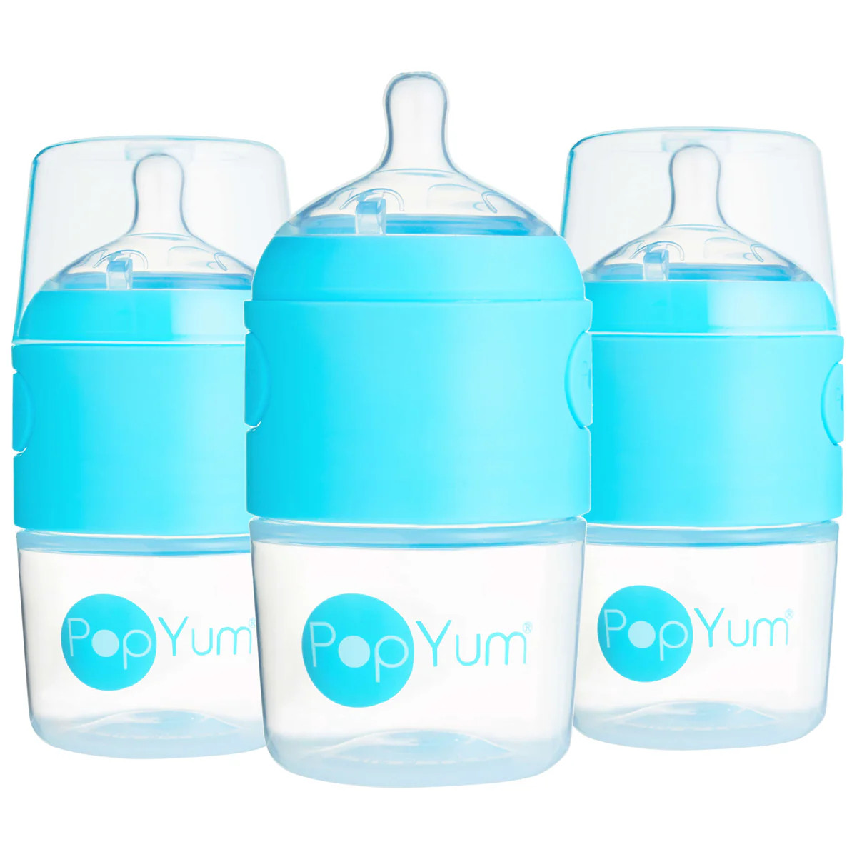PopYum Anti-Colic Formula Making Baby Bottle, 3 pack, 5 oz., 150 ml | PopYum