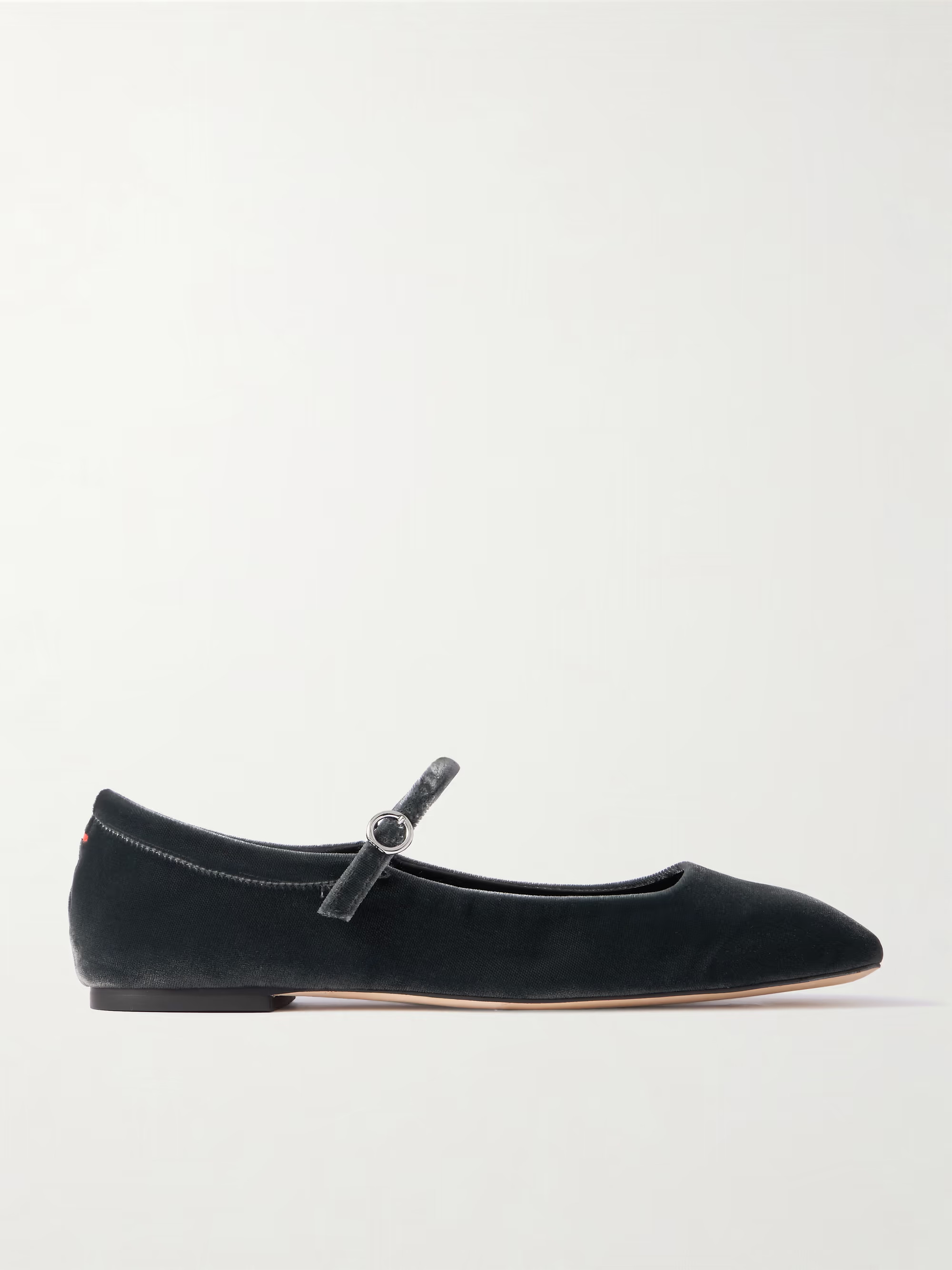 Uma velvet Mary Jane ballet flats | NET-A-PORTER (UK & EU)