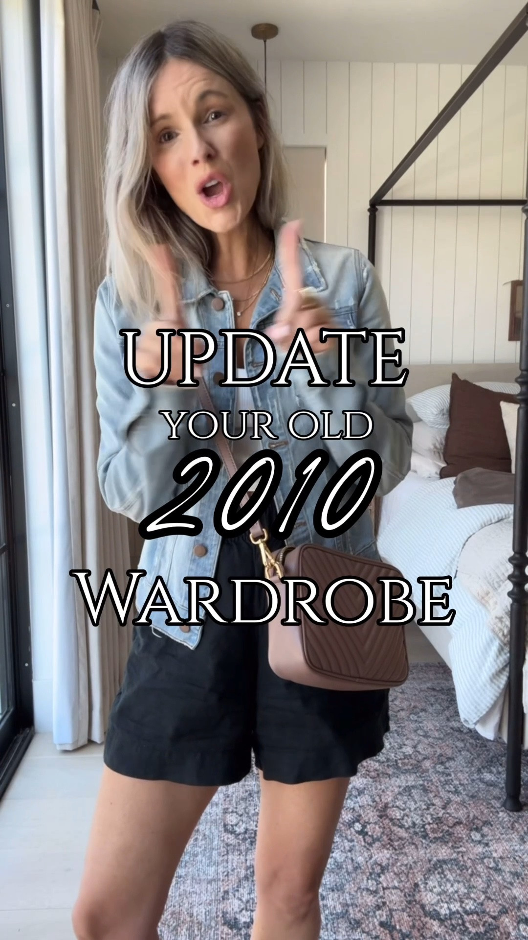 If you’re still wearing your denim jacket from 2010 it’s time for an upgrade! This one from Quince has been out of stock for so long and it just came back in stock so snag it while you can. The cut is so elevated and chic and gives a cool girl vibe. I also personally love the longer length.

And then also switch out your bag from 2010! Sure you can still use a Crossbody bag, but if you want your outfit to feel more cool and current switch it out for a slouchy shoulder bag. The way this one lays on your shoulder instantly makes an outfit feel cooler. Everything I’m wearing is @Quince and is link to below.

#Quince #QuincePartner

#LTKOver40 #LTKSeasonal