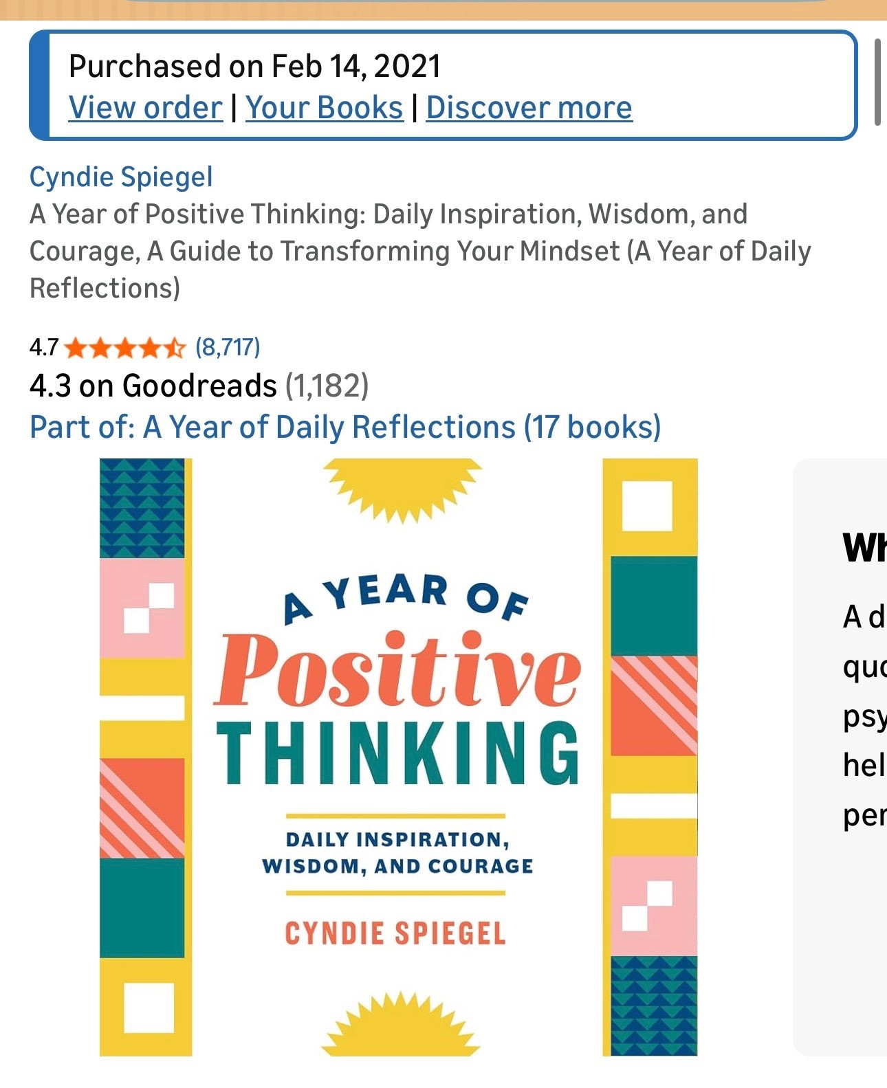 A year of positive thinking💡

#LTKmorningroutine #LTKdayinmylife #LTKselfcare