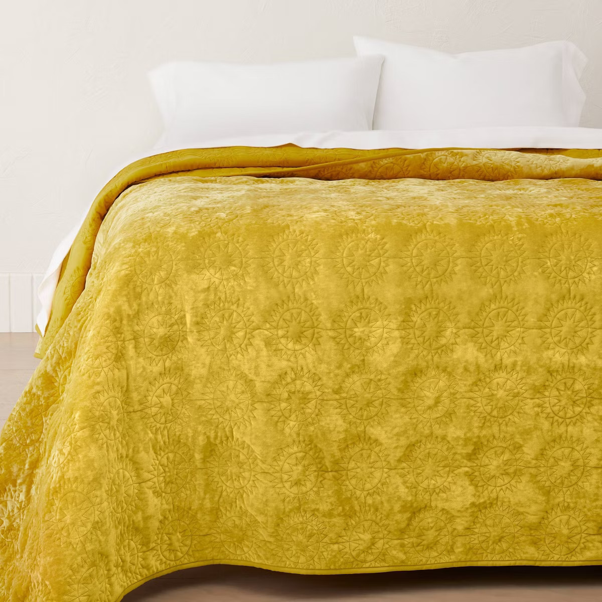 Sun Stitched Vintage Velvet Quilt - Opalhouse™ designed with Jungalow™ | Target