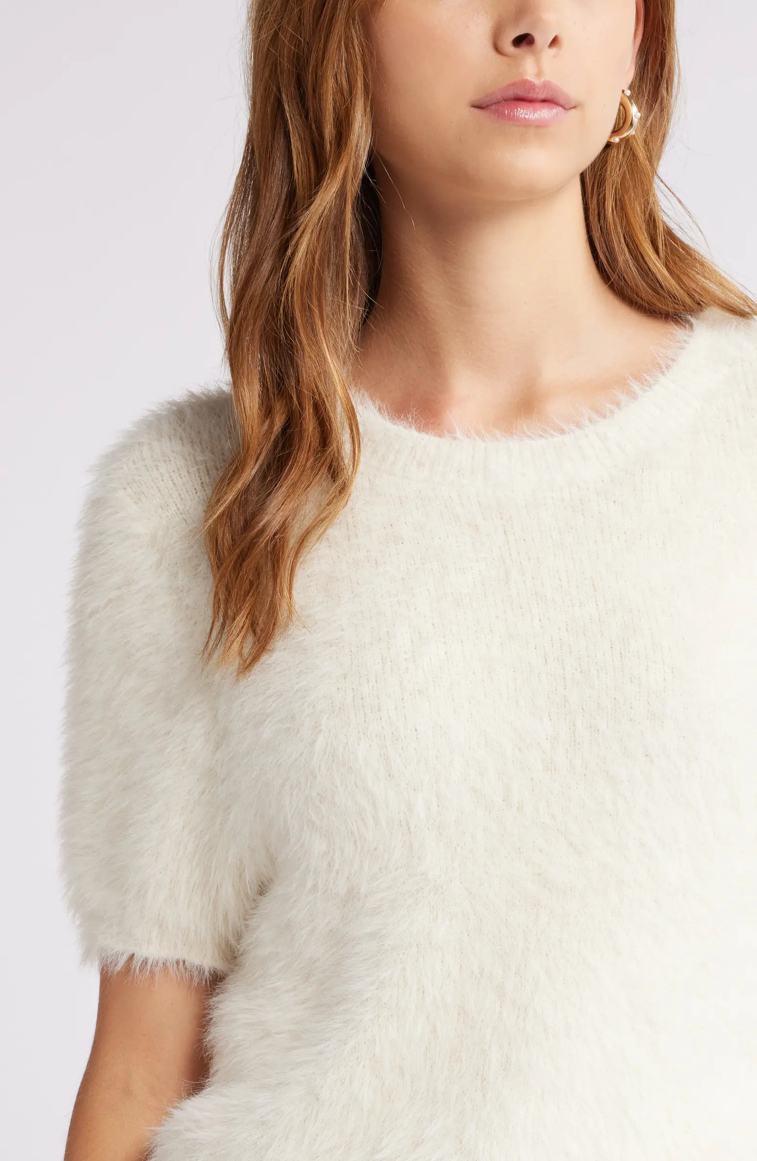 Open Edit Eyelash Sweater | Nordstrom | Nordstrom
