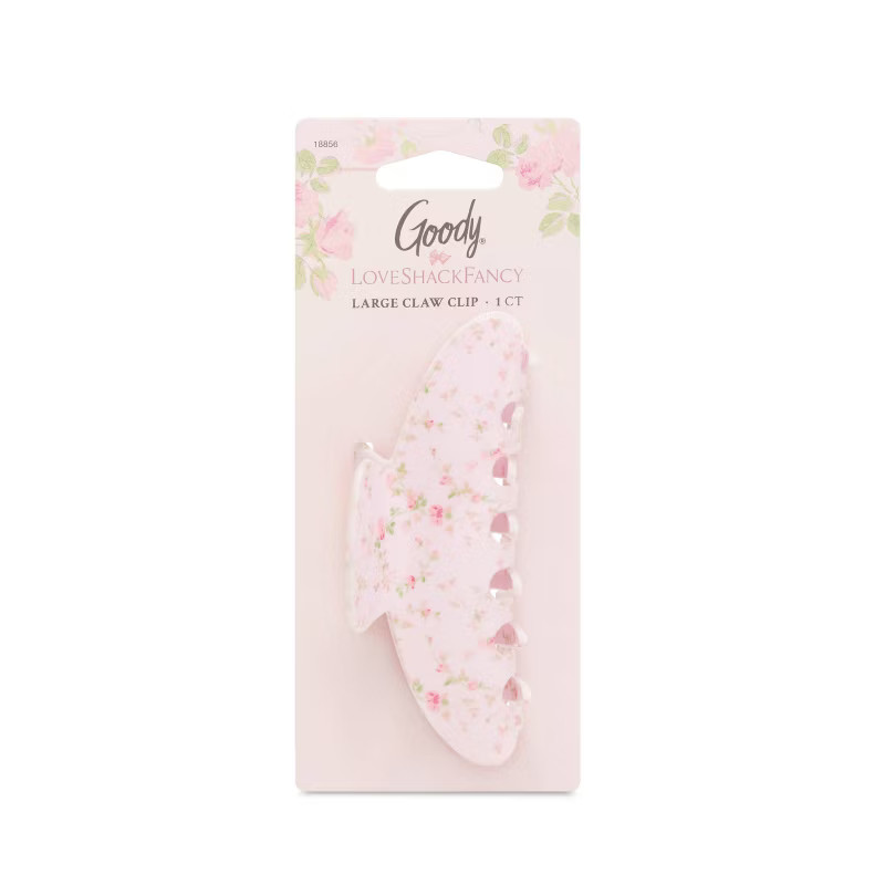 Goody x LoveShackFancy Large Claw Clip - English Ivy - Pink | Target