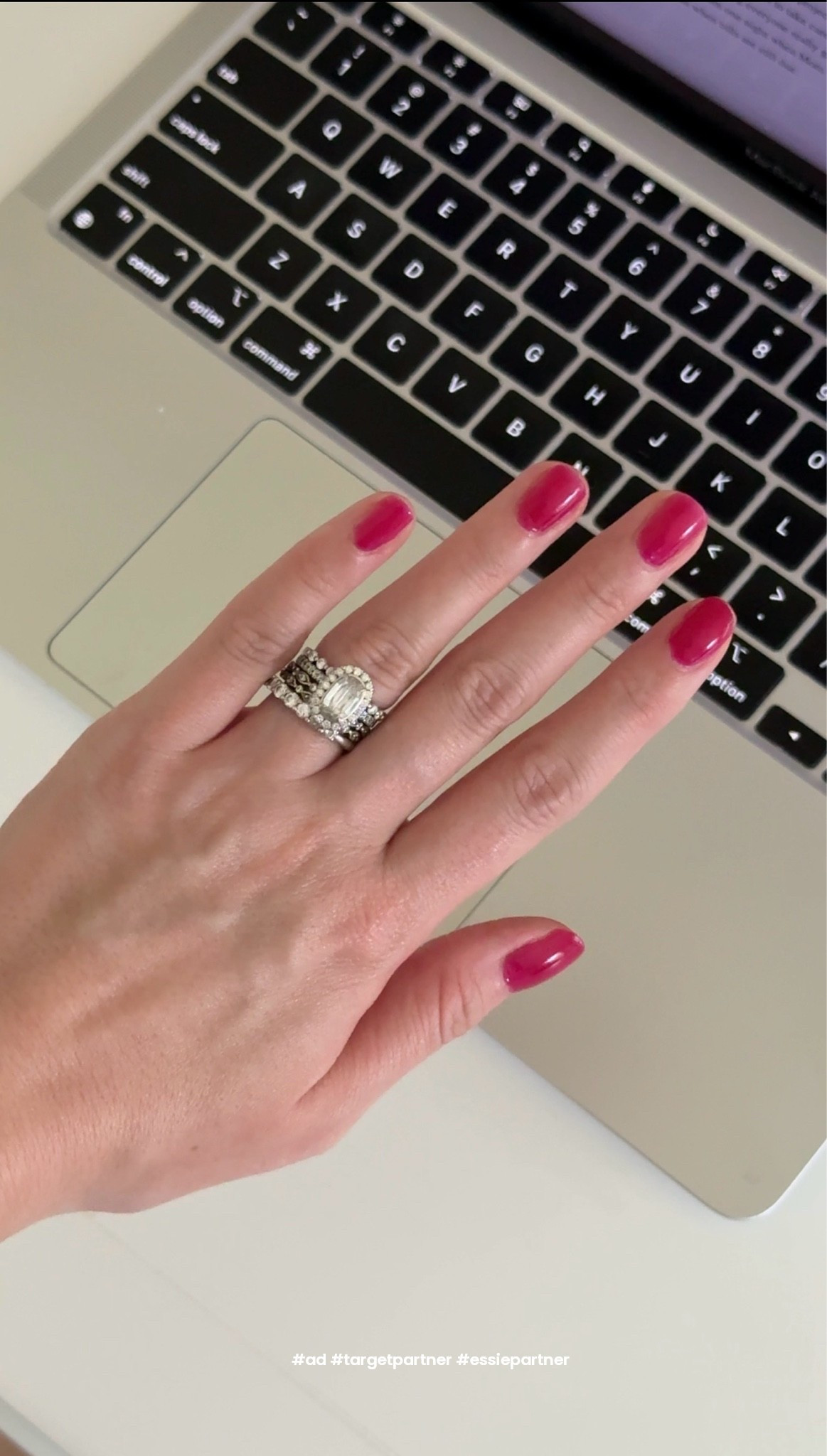 #ad #targetpartner #essiepartner In partnership with @essie and @target | The Target finds behind my glass-nail naptime manicure: essie Strong Start, Highballer, and Speed Setter.

@shop.ltk #liketkit