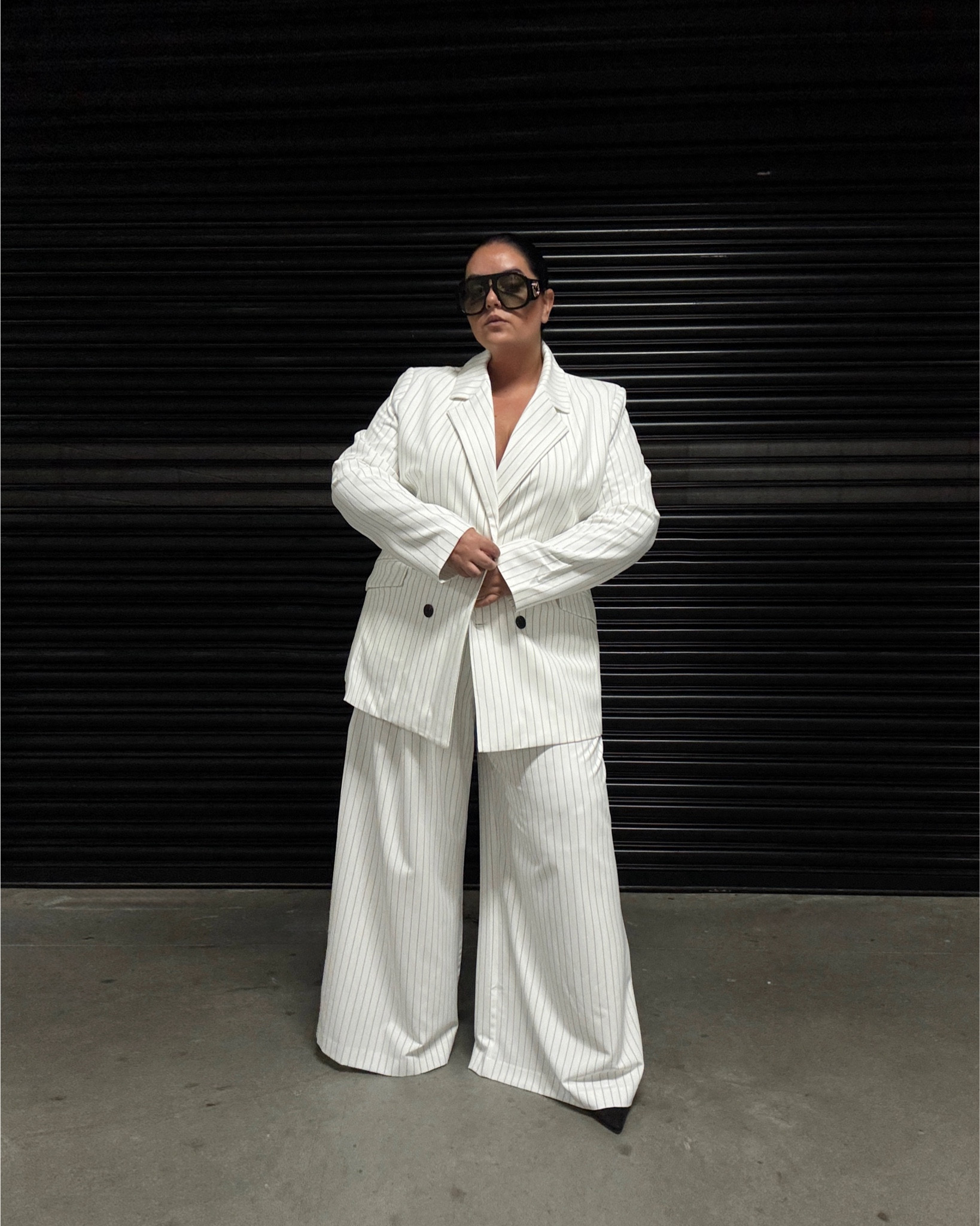 Now i’m a big fan of a black suit, but i had to try this ivory pinstripe 3 piece number from City Chic, and i’m obsessed🤍 

🔗 AU, NZ LINKS

#LTKcurves #LTKmidsize #LTKplussize