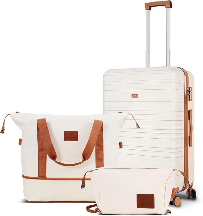 Luggage Sets, 20 Inch Carry on Luggage Using 100% PC, Lightweight Luggage with TSA Locks, Durable... | Amazon (US)