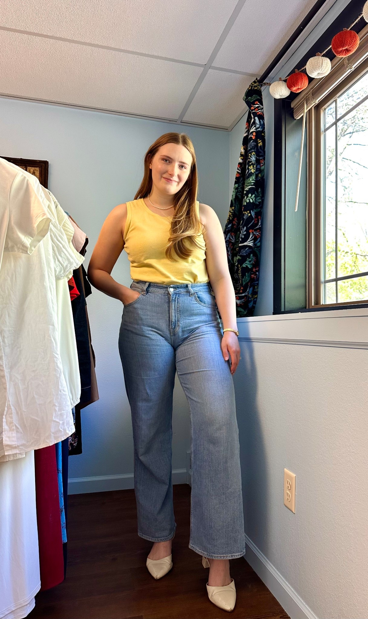 Butter Yellow! 

99% cotton jeans from H&M

#LTKNaturalFibers #LTKButterYellow #LTKCotton