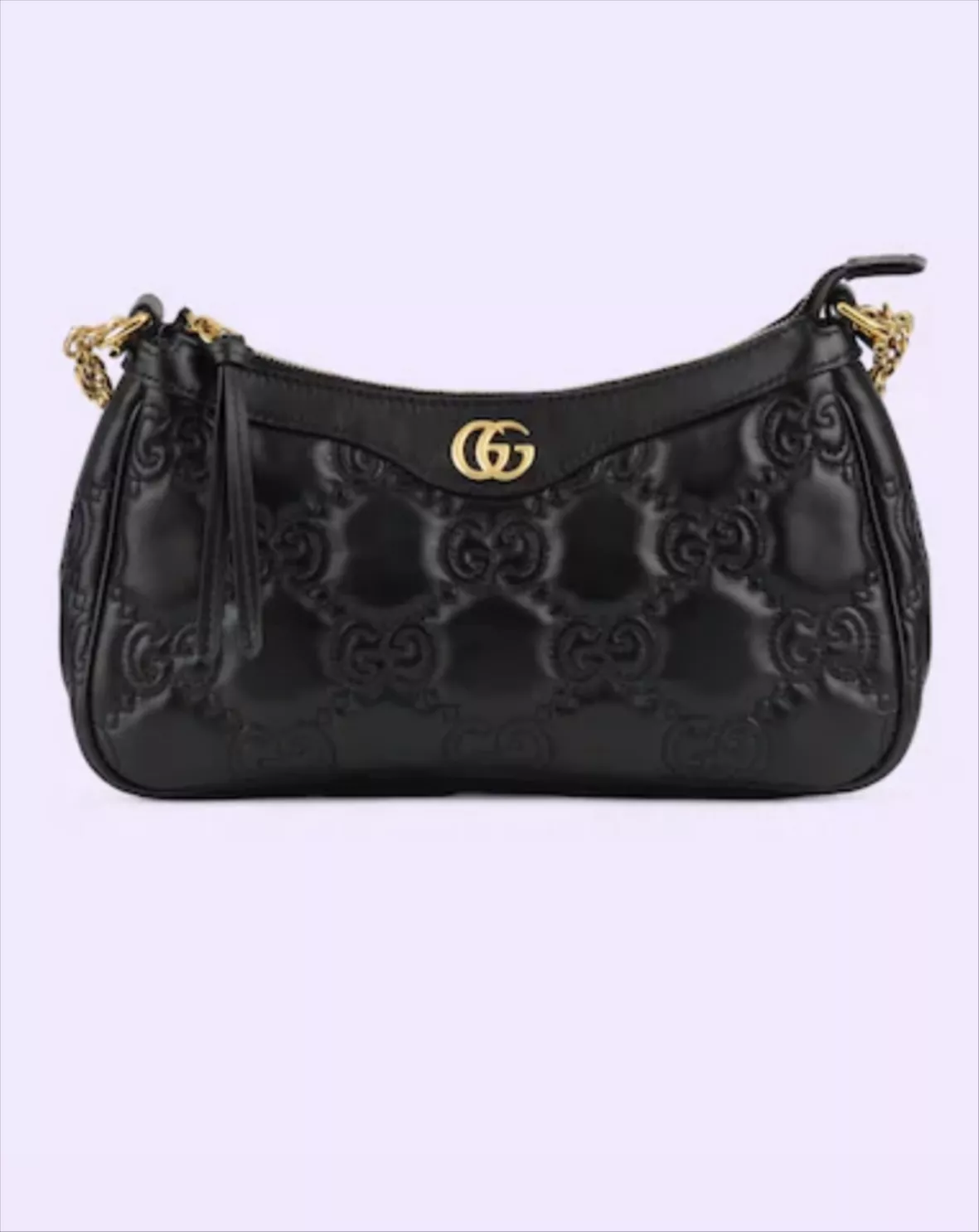 Gucci Attache medium shoulder bag in black leather